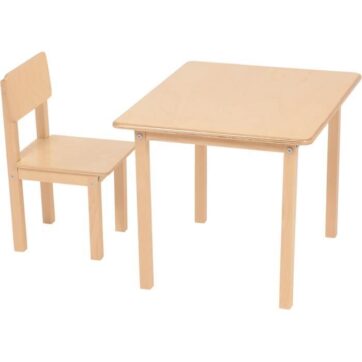 set tavolino e sedia
